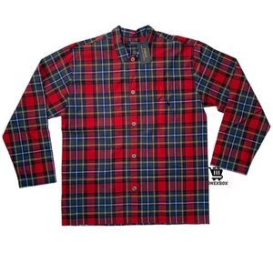 Polo Ralph Lauren Men's Size L Sleepwear Pajama Top Lounge Adult Shirt Brand New